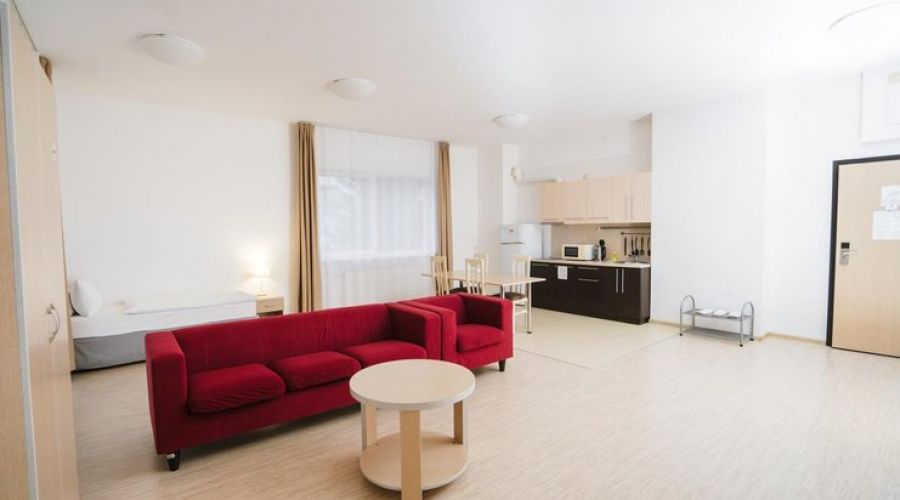 Апартаменты 2-местный (с одной спальней)